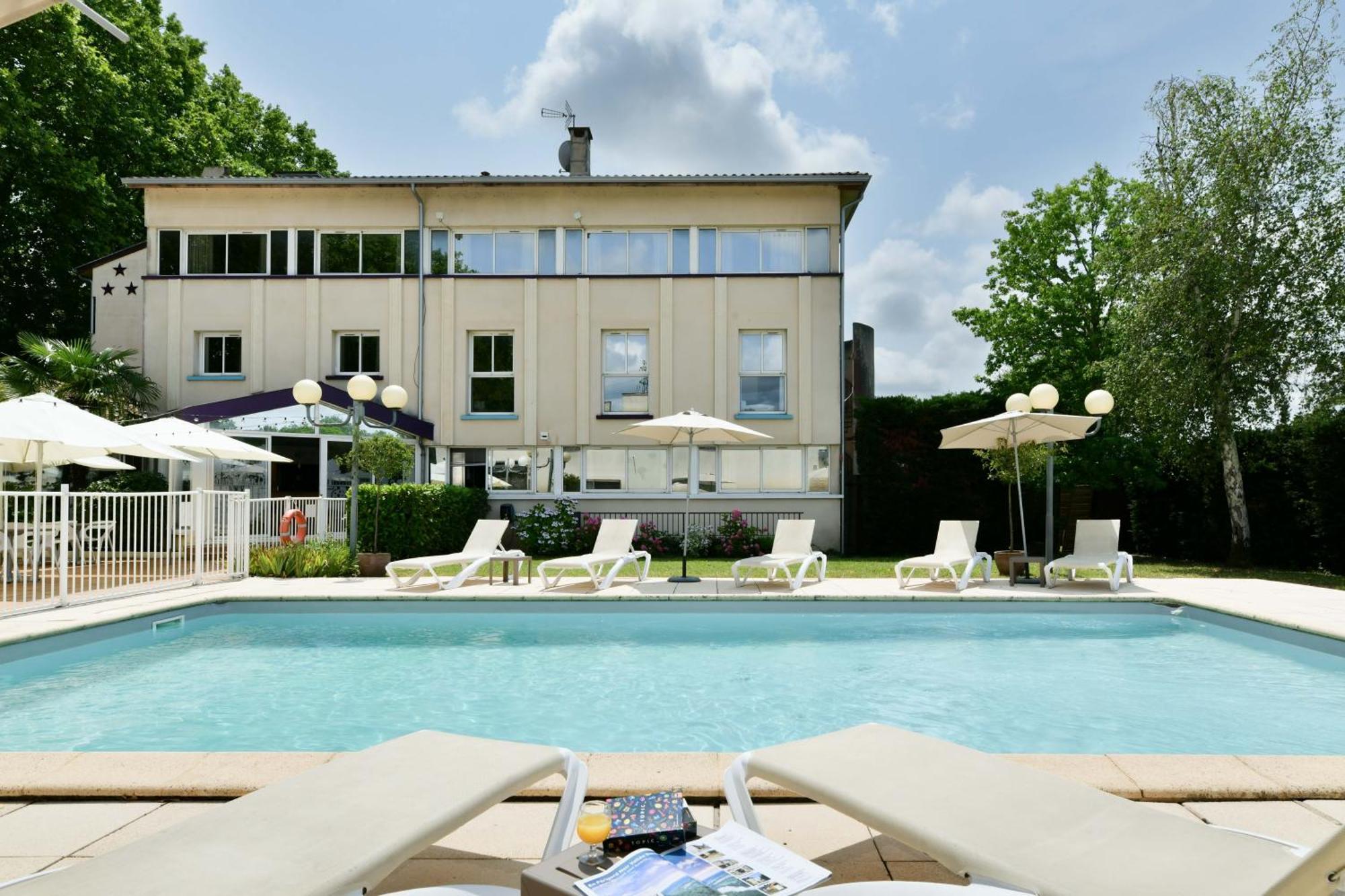 Logis Hotel & Restaurant Ludik Bergerac Dış mekan fotoğraf